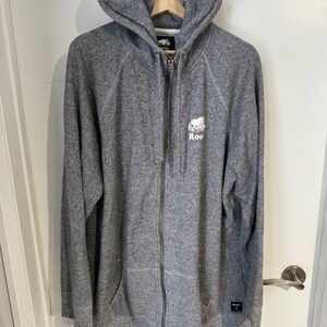 Roots organic capri full zip hoodie